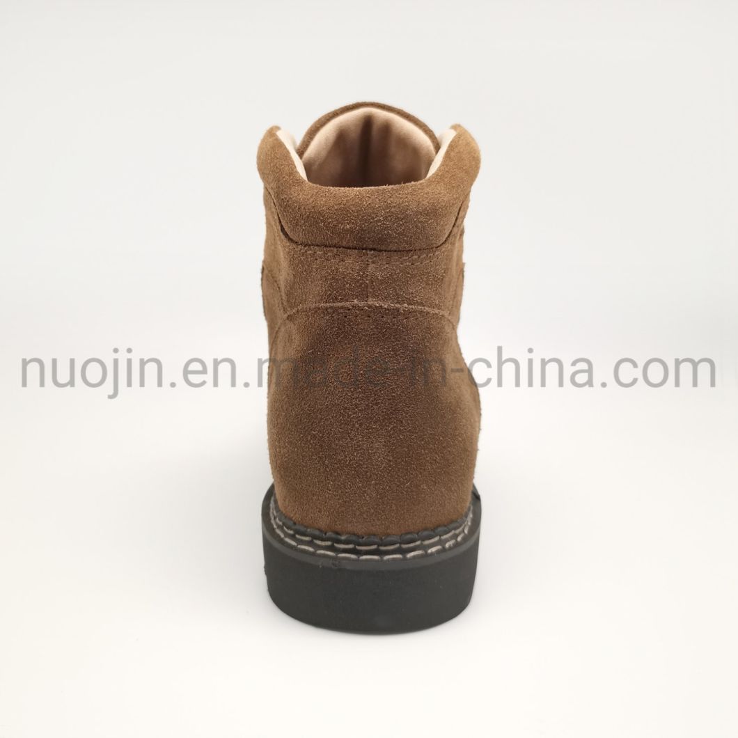 Bottes de travail de sécurité en cuir pour hommes