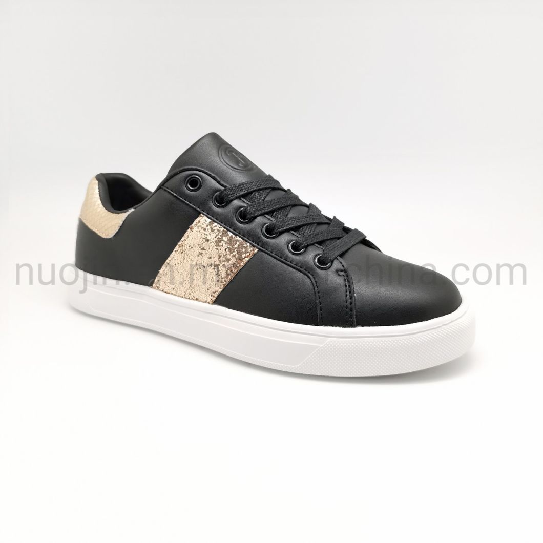 Offre sp&eacute;ciale femmes chaussures de Sport d&eacute;contract&eacute;es couleurs unies baskets Skateboard chaussures de course pour les femmes