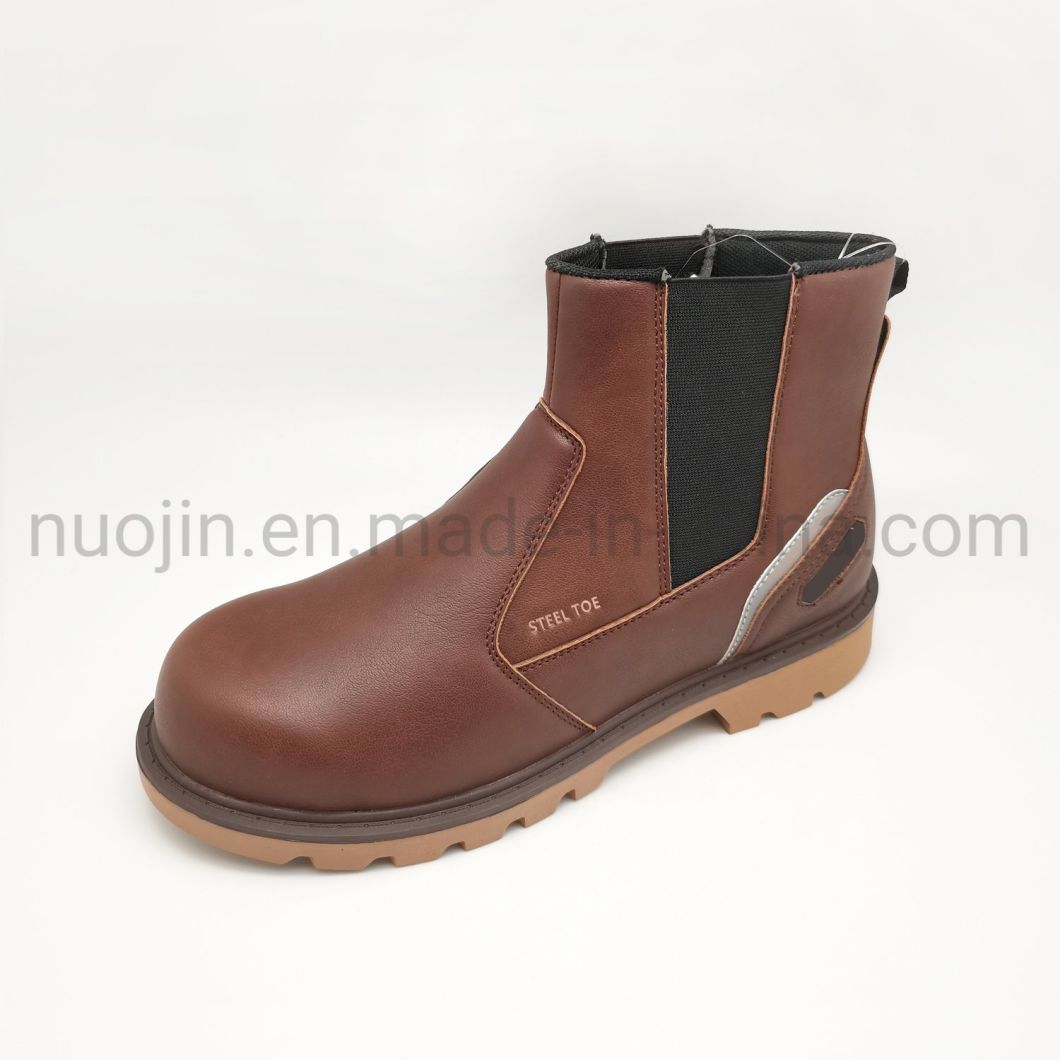 Bottes de travail de vente chaude avec embout en acier, bottes de s&eacute;curit&eacute; industrielle