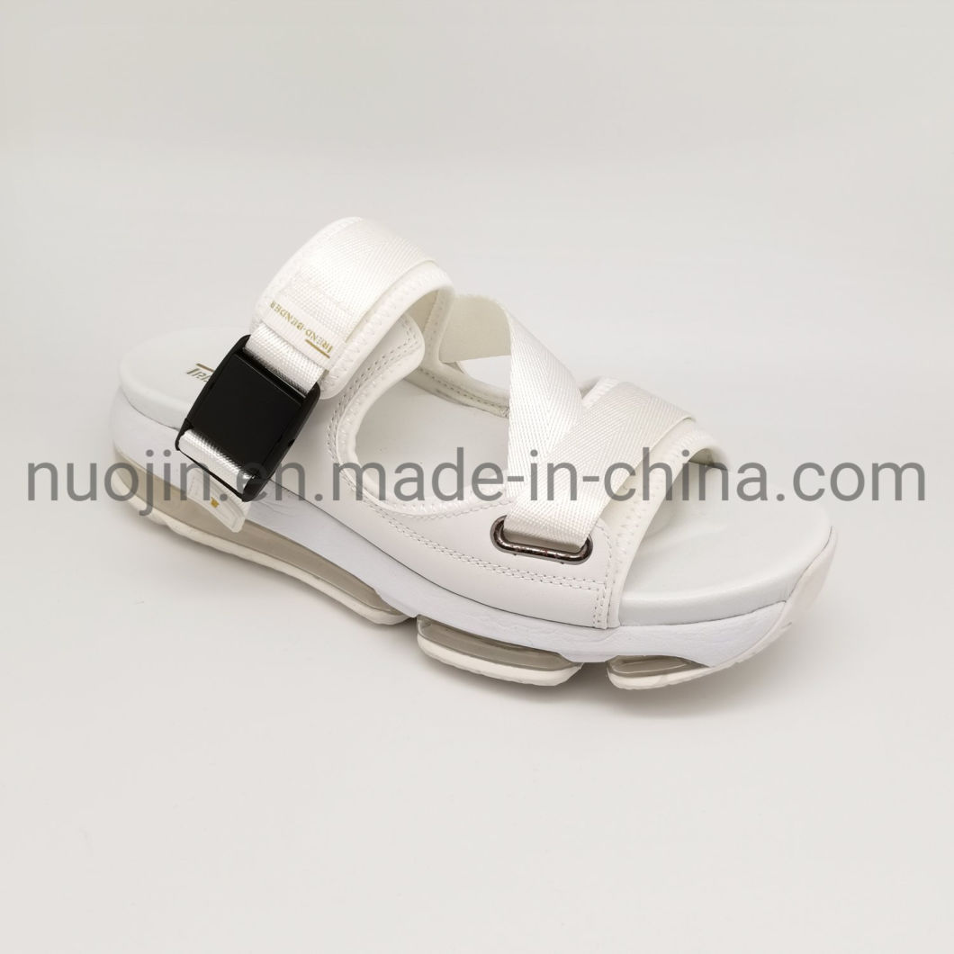 Sandale de plage d'&eacute;t&eacute; pour hommes Fashion Plain Slide Sandal Hommes Braid Sandales Pantoufles