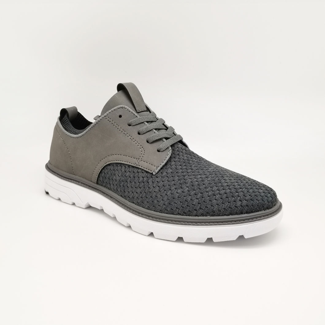 Nouvelles chaussures d&eacute;contract&eacute;es en tricot respirant pour hommes, chaussures de mode pour hommes