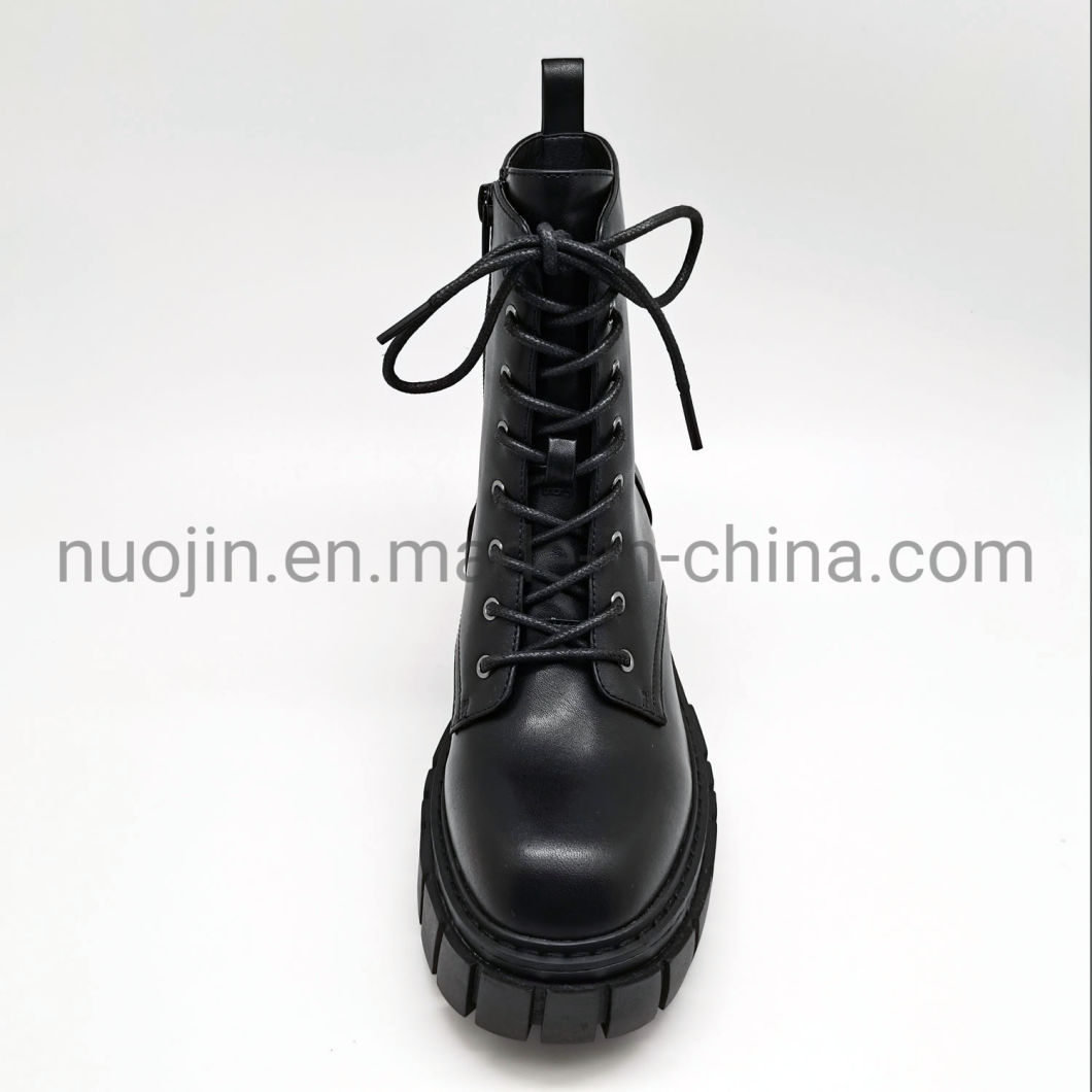 Chaussures &agrave; la mode pour femmes Automne et hiver Talon carr&eacute; Bout carr&eacute; Chaussures pour femmes Bottines courtes