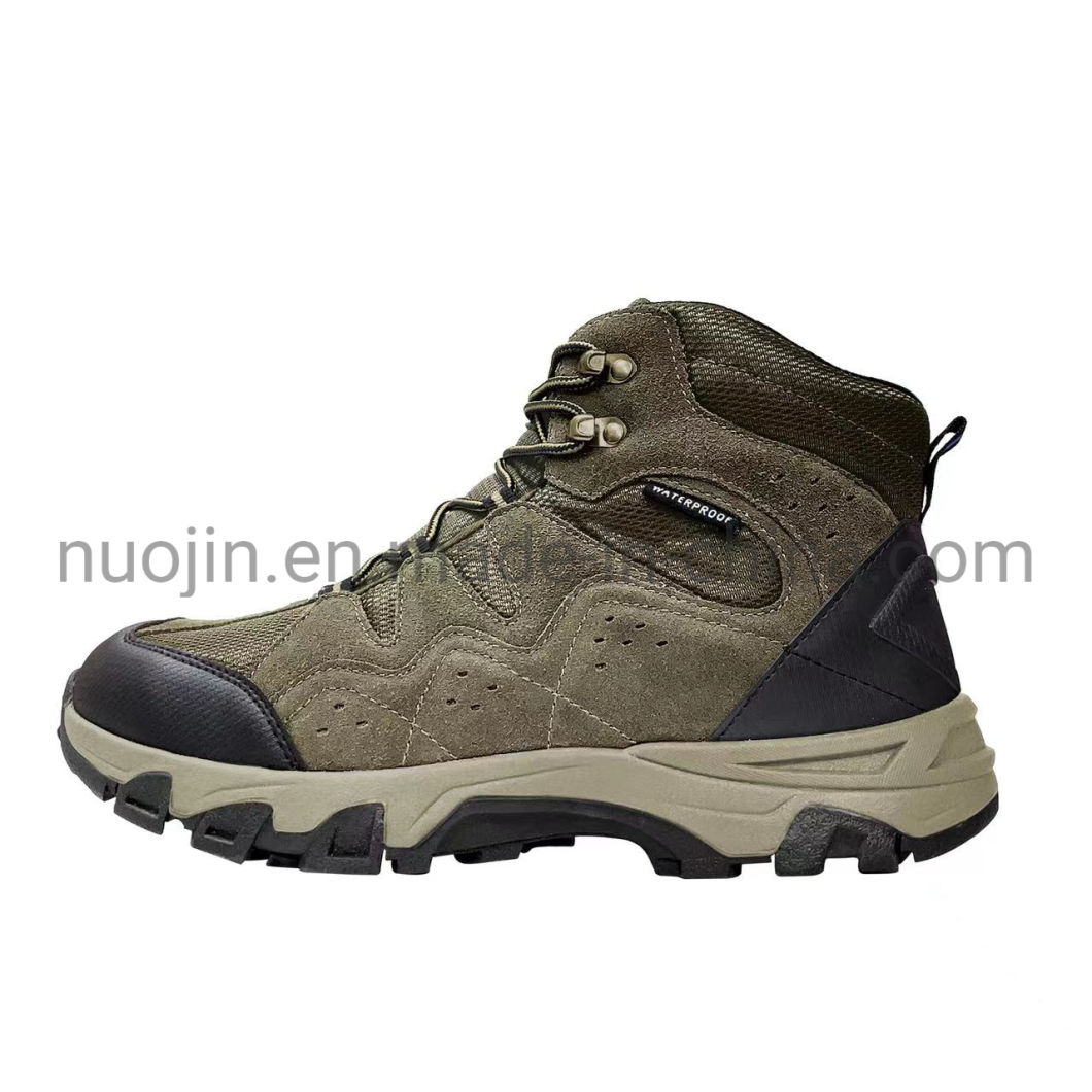 Chaussures de randonn&eacute;e professionnelles imperm&eacute;ables pour hommes, bottes de travail de haute qualit&eacute;, chaussures de s&eacute;curit&eacute; avec embout en acier