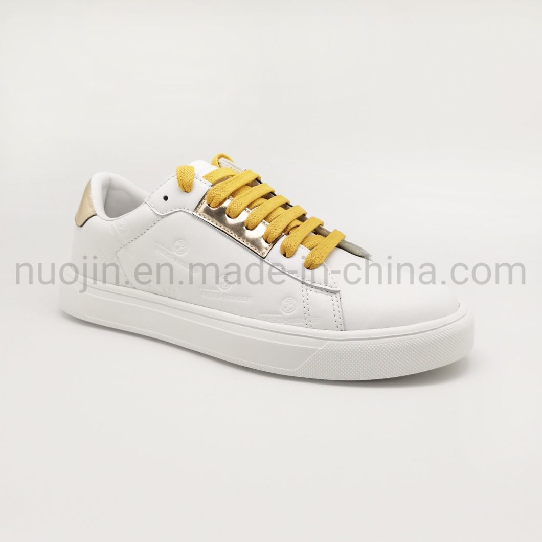 Baskets tendance en PU pour femmes, chaussures de marche