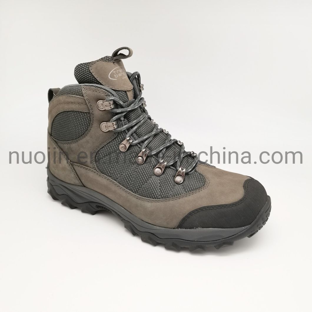 Chaussures d'ext&eacute;rieur avec semelle ext&eacute;rieure en caoutchouc, bottes antid&eacute;rapantes, chaussures de randonn&eacute;e respirantes pour hommes, chaussures de s&eacute;curit&eacute; &agrave; bout en acier, bottes de travail