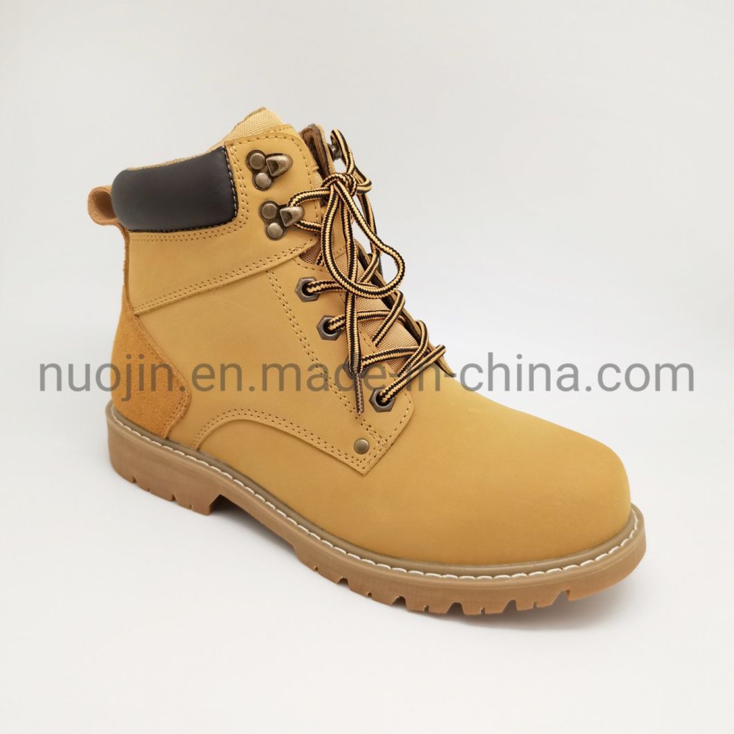 Chaussures de s&eacute;curit&eacute; pour hommes, bottes de travail en cuir pour l'ext&eacute;rieur, confortables et d&eacute;contract&eacute;es, nouveau Style