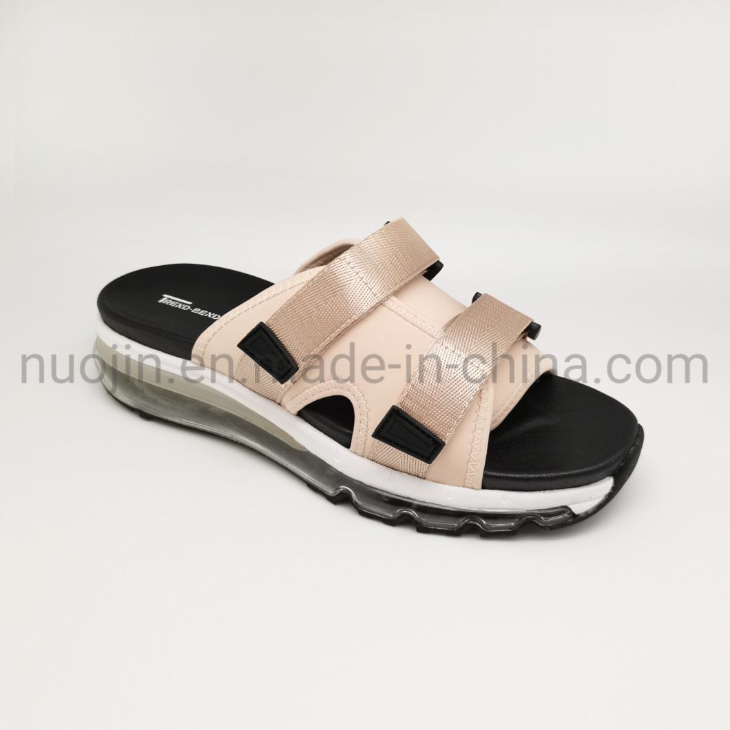 Sandales plates &agrave; bretelles crois&eacute;es personnalis&eacute;es, pantoufles d'&eacute;t&eacute; pour hommes, chaussures &agrave; glissi&egrave;re noires brillantes pour gar&ccedil;ons