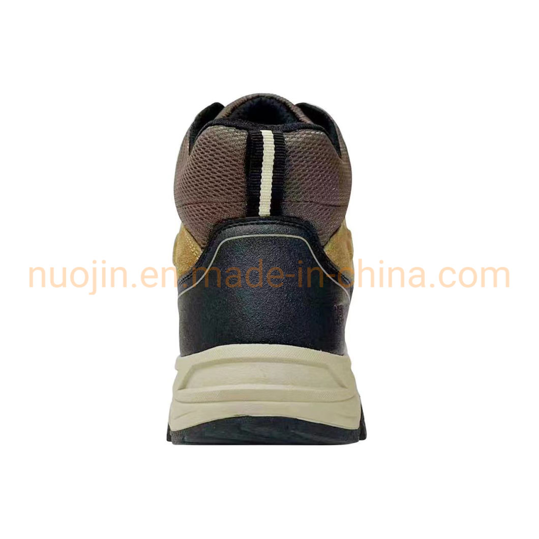 Botte de s&eacute;curit&eacute; en daim de vache pour hommes, chaussures de randonn&eacute;e, chaussures de s&eacute;curit&eacute;, bottes de travail de haute qualit&eacute;