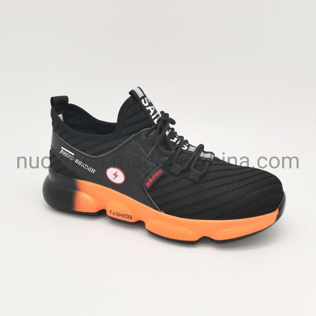 Chaussures de travail de s&eacute;curit&eacute; l&eacute;g&egrave;res &agrave; bout en acier avec chaussures de sport isolantes pour hommes