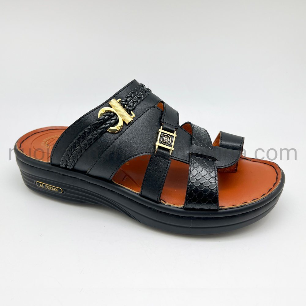 Chaussures de plage confortables pantoufles sandales pour hommes personnalis&eacute;es