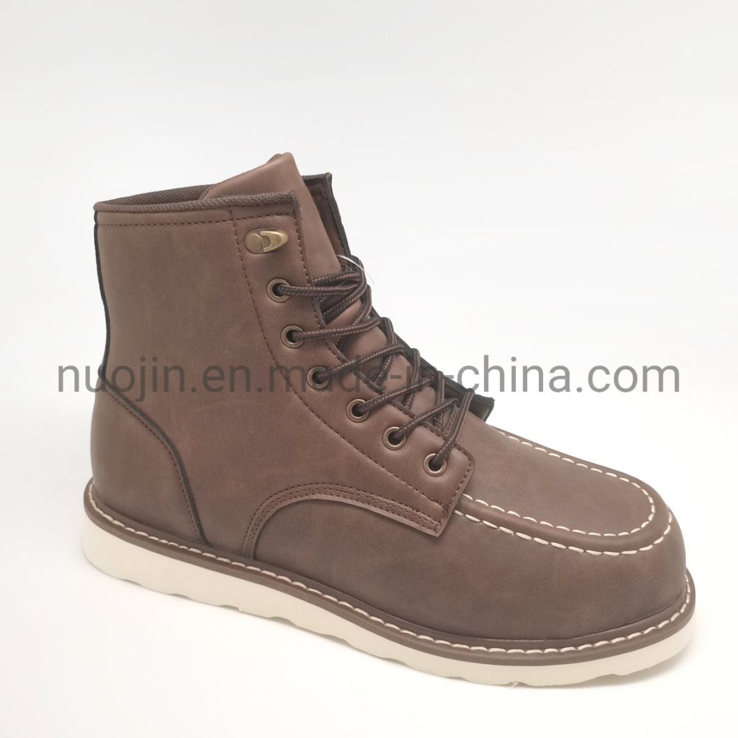 Nouveaux styles de bottes de travail pour hommes avec chaussures de s&eacute;curit&eacute; &agrave; embout en acier