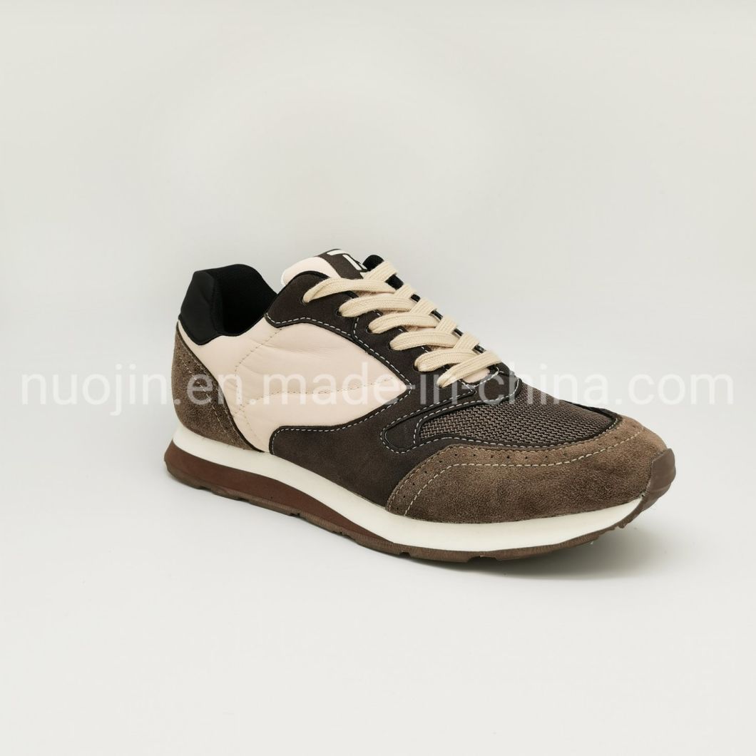 Chaussures &agrave; lacets respirantes augmentant la hauteur, chaussures &eacute;paisses &agrave; plateforme de couleur arc-en-ciel, baskets hautes d&eacute;contract&eacute;es