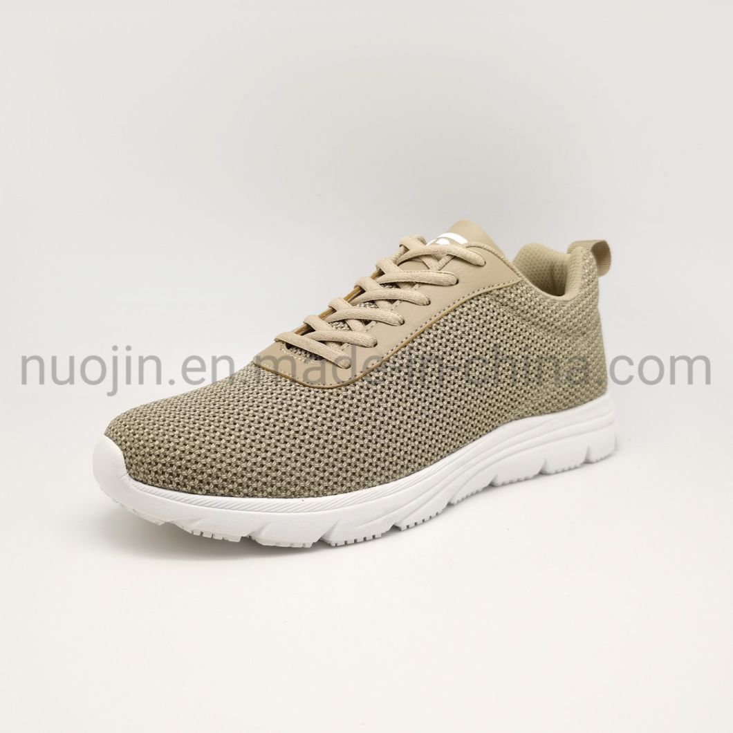 Baskets antid&eacute;rapantes pour hommes, chaussures confortables, chaussures de course d&eacute;contract&eacute;es en maille, chaussures de mode